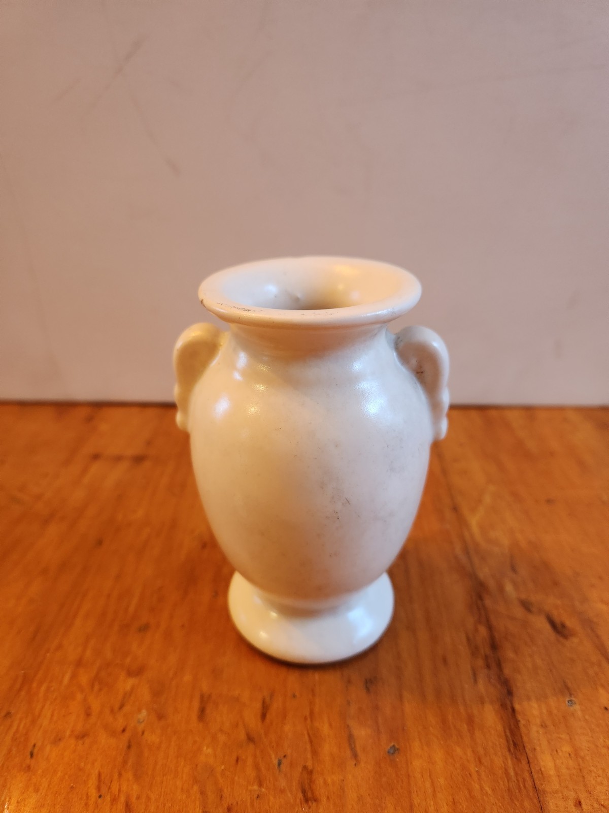 Vintage Haeger Beige Urn Vase-4