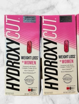 Hydroxycut for Women Powerful Weight Loss Pills Total 120 caps exp 10/26 & 11/26