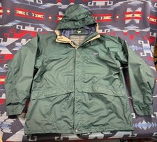 Vintage Y2K Patagonia Parka Rain Jacket Mens XL Nylon Hooded Waterproof Coat
