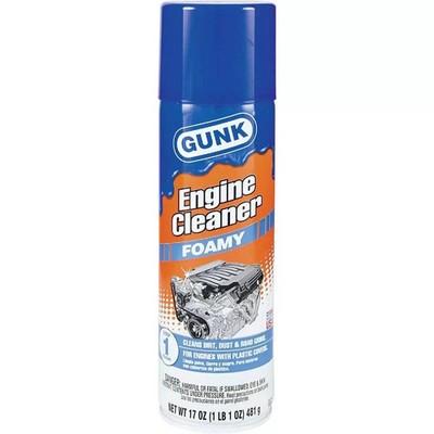Gunk FEB1CA 17oz Foamy Engine Cleaner Degreaser - CA Compliant Case of 12