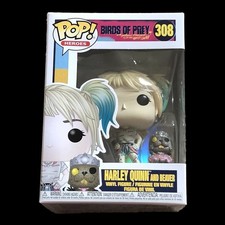 Funko Pop! Heroes Birds Of Prey   # 308 Harley Quinn And Beaver Vinyl Figures