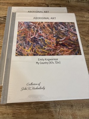 Emily Kngwarreye Aboriginal Artist Exhibit  Collection Of John Heckenlively