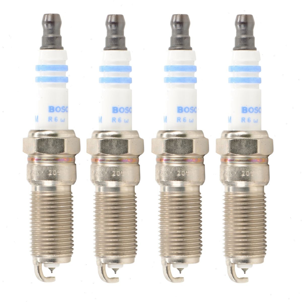 4 pc Bosch Double Platinum Spark Plugs for 2002-2005 Pontiac Grand Am 2.2L dh