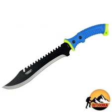 16" Survival Tactical COMBAT Hunting MACHETE Fixed Blade BOWIE Knife w/ Sheath