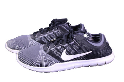 Nike Sneaker Flex Adapt  Damen Sportschuhe Gr. 36 schwarz grau Mesh CH1-516