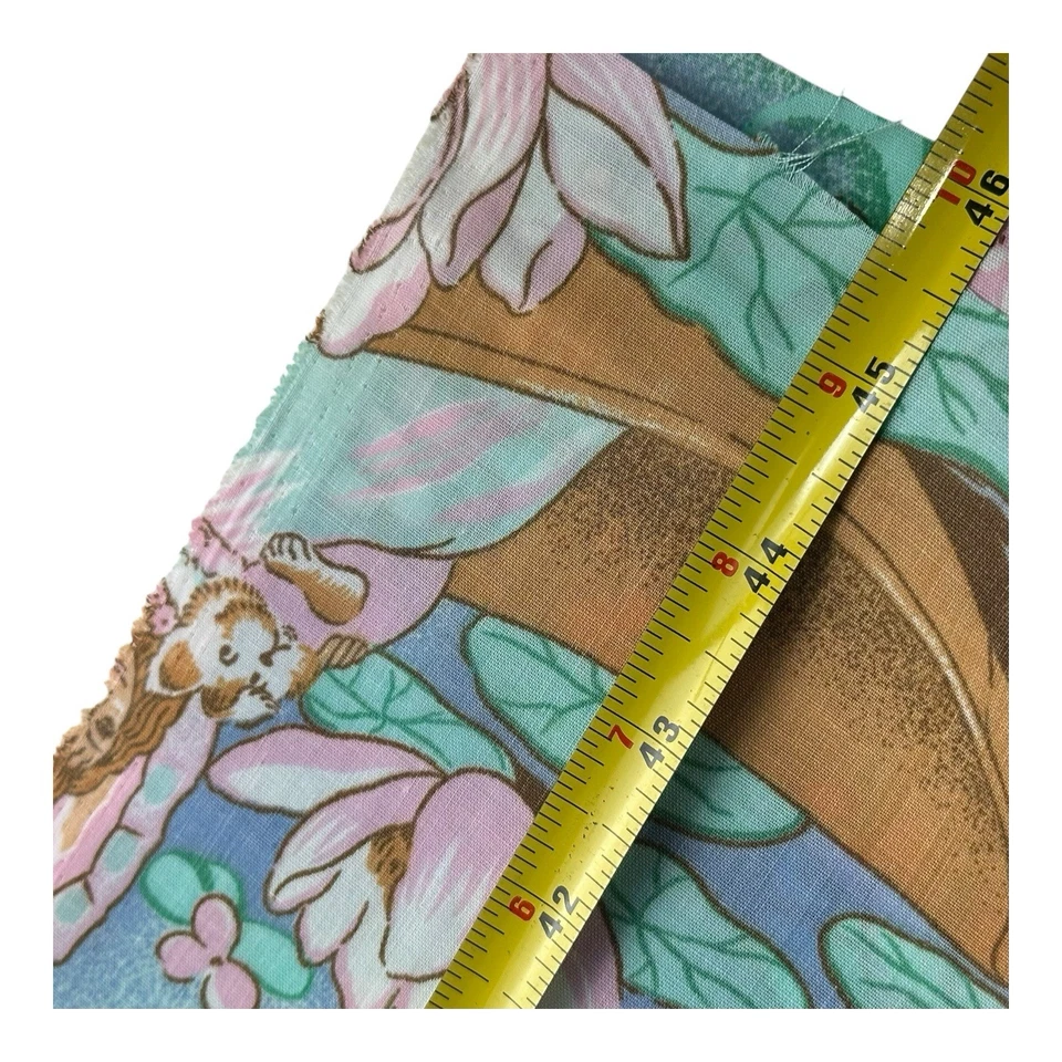 REMANENTE DE TELA TEMÁTICA FLORAL HADA MÁGICA DE COLECCIÓN 45 X 91 en hadas místicas Foto 3 de 4