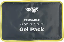 Hot & Cold Reusable Gel Packs (Medium, 1 Pack) Flexible Soft Compress - Ice & He
