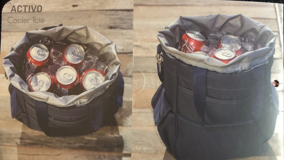 U of Nebraska Cornhuskers 20 罐装 Activio 托特包 冷藏袋 Picnic Time NCAA 全新 — 第 2/3 张图片