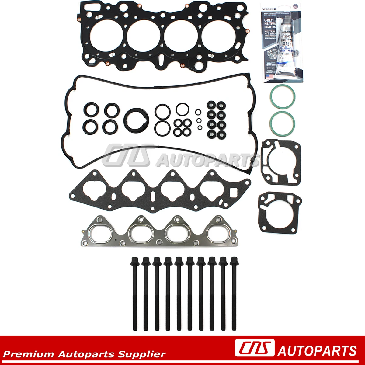 Evergreen HSHB4026 Head Gasket Set Head Bolts Fit 9295, 53 OFF
