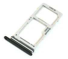OEM SAMSUNG GALAXY S9 SM-G960F/DS BLACK MICRO SD DUAL SIM CARD HOLDER TRAY