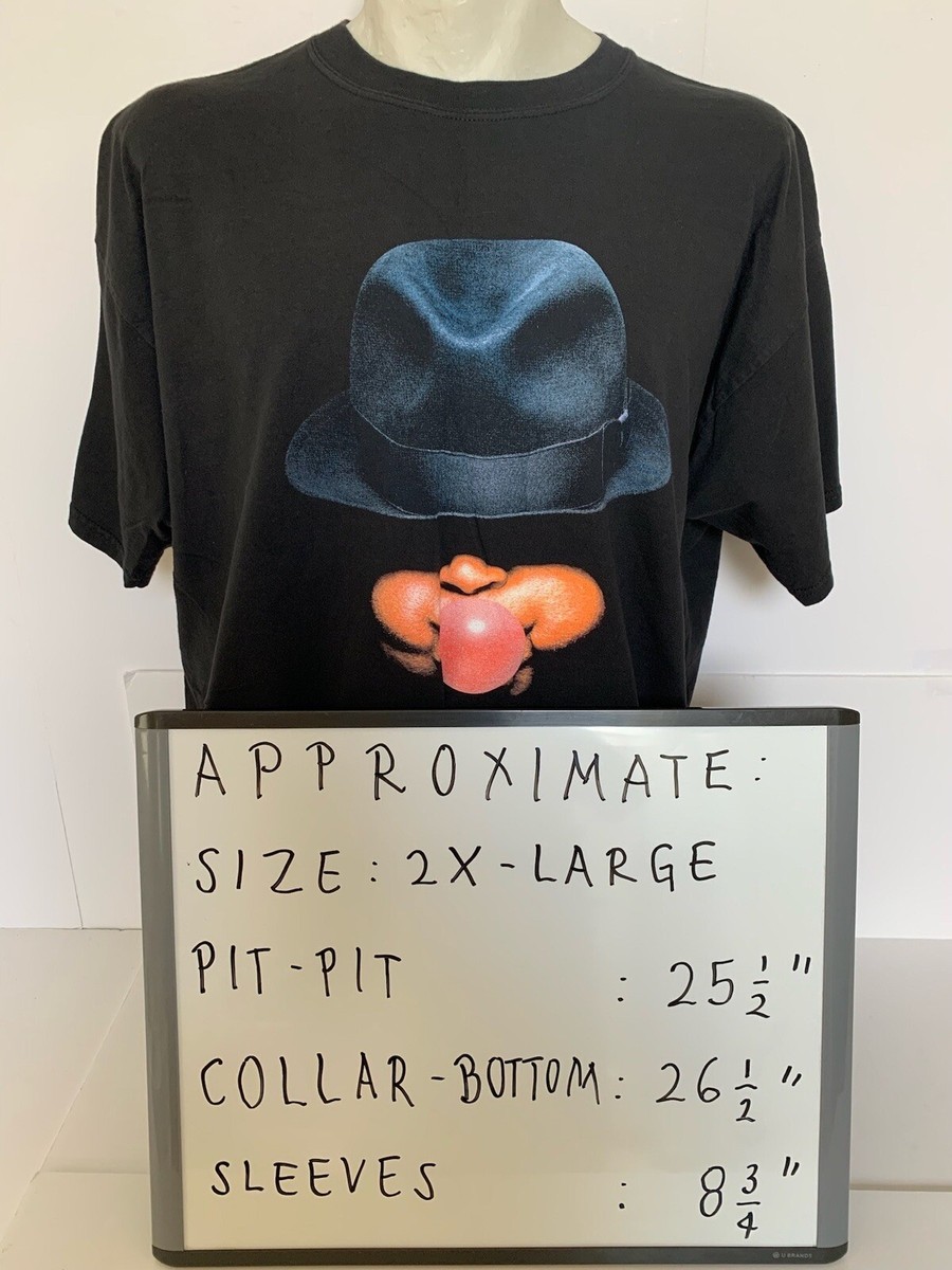 Vintage 1995 Dizzy Gillespie Bubble Gum Jazz Music Shirt Men