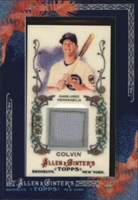 2011 Topps Allen and Ginter Relics #TC Tyler Colvin Jersey  Card