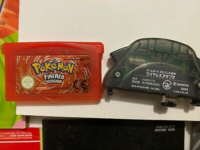 Pokémon Fire Red Version Game Boy Advance GBA Nintendo DS CIB New Battery  Saves