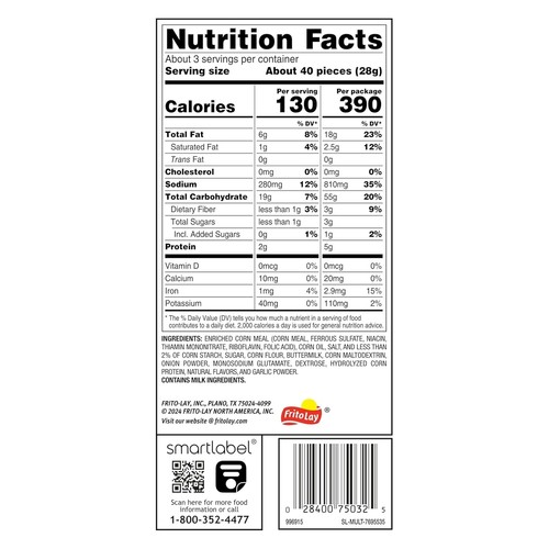 2.875 Ounce Can Funyuns Minis Original - Picture 3 of 3