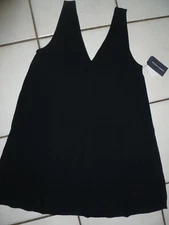 MELROSE AND MARKET Women Black Tunic/dress M NEW