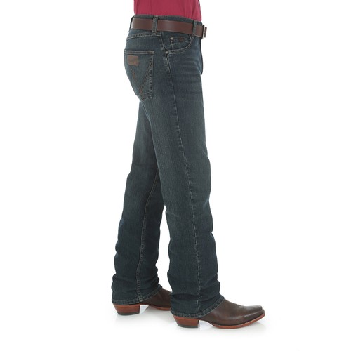 Men's Wrangler® 20X® Advanced Comfort 02 Competition Slim Root Beer Jean 02MACRB - Picture 2 of 3