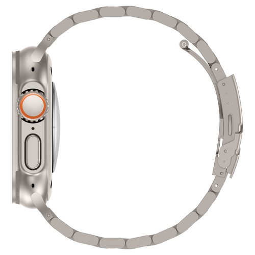 Für iWatch Series 10/9/8/7/6/5/4/3/2/1 Titan Metallband mit verstellbarem Glied - Bild 30 von 40