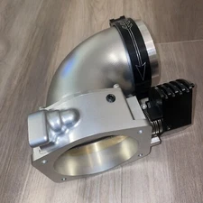 Cnc Billet 6061 Aluminum 102mm Throttle Body With 4 Inch Cnc Billet Elbow