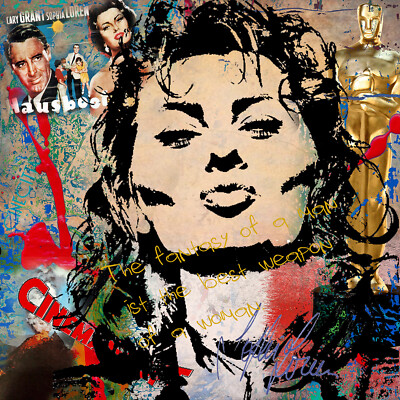 Fine Art Giclée Druck ''The fantasy of a man...'' , limitiert, mit Zertfikat