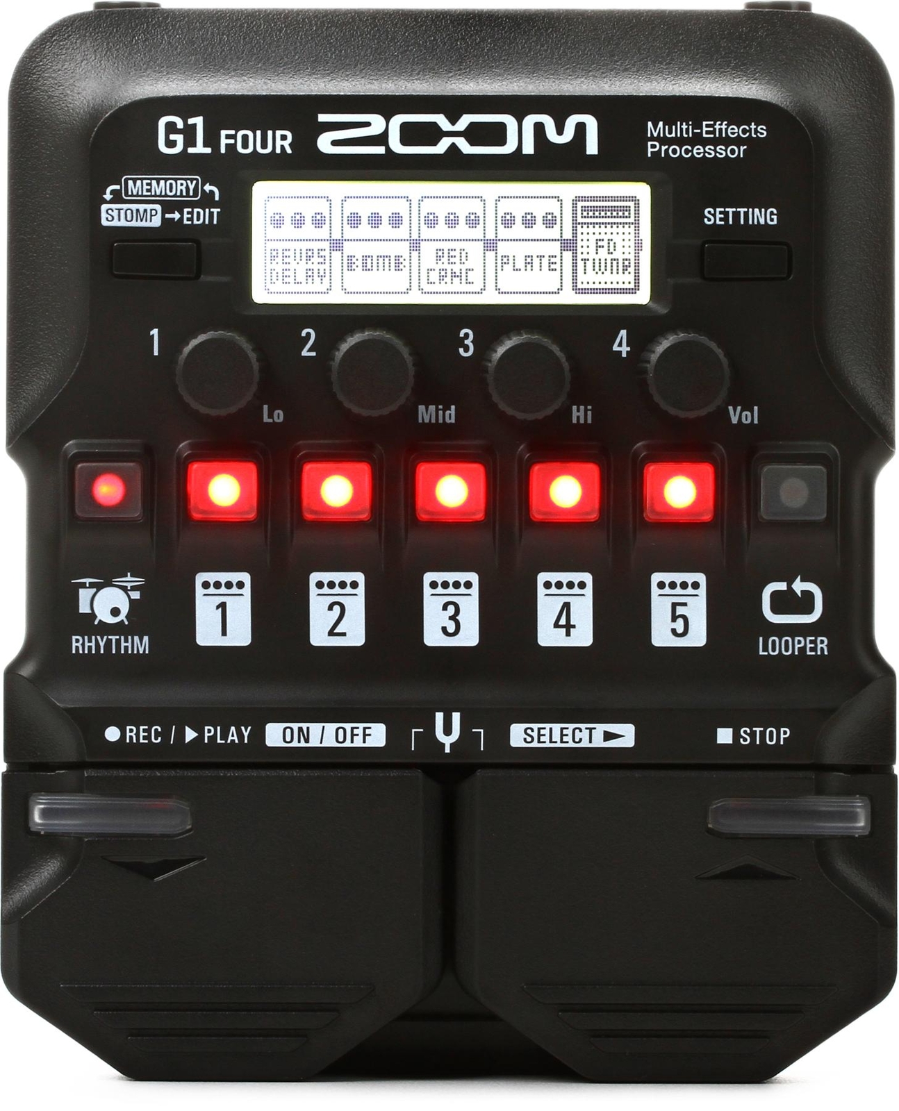 Процессор с четырьмя мультиэффектами Zoom G1