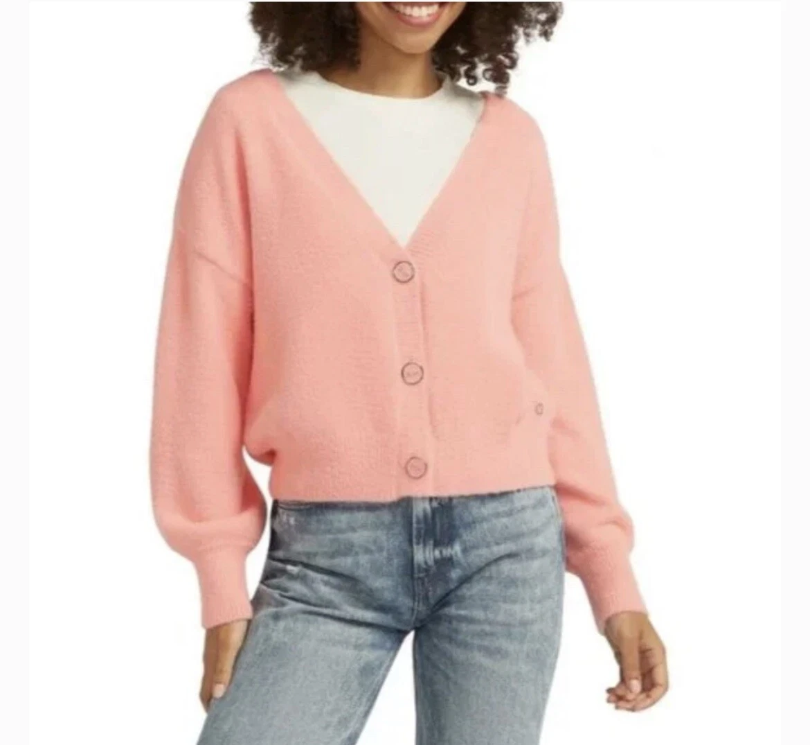 Button down best sale sweater