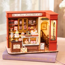 Rolife DIY Miniature House Kit Honey Dessert Talk Building Toy Child Adult Gift