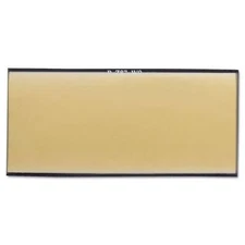 Shade 9 Welding Helmet Gold Filter Glass Lens 2x4.25 Welding Hood Lens 2x4