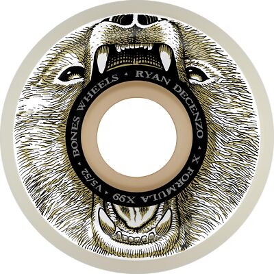Bones Wheels Ryan Decenzo Bear Grills X-Formula Skate, 52mm, 99A