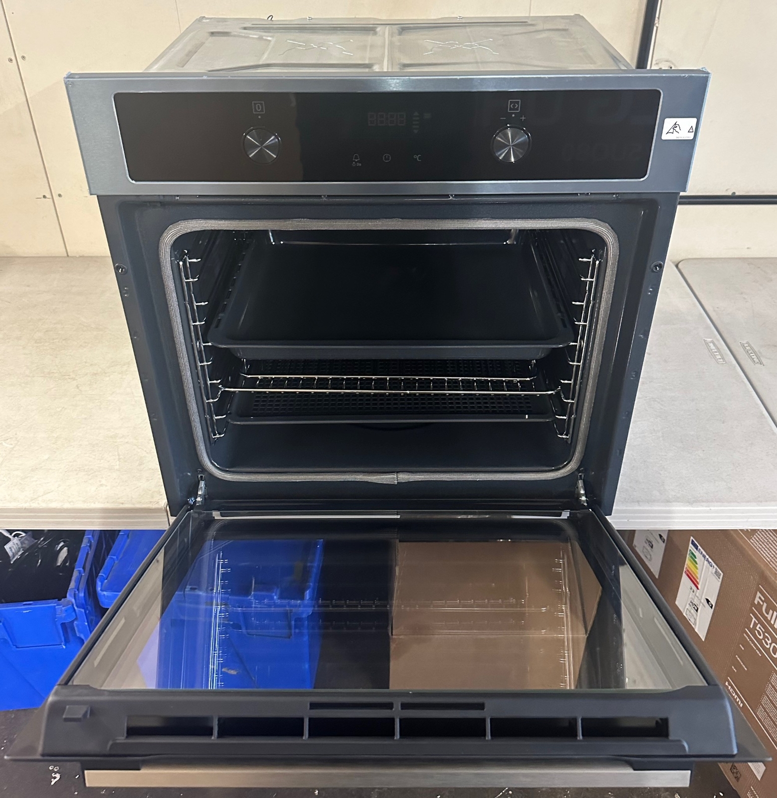 Zanussi ZOPNA7X1 Built In Pyrolytic Electric Single Oven, Stainless