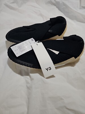 NEW Y-3 Y3 ADIDAS ITOGO ID6481 CREAM BLACK KNIT ELASTIC NEW Y-3 Y3 ADIDAS ITOGO ID6481 CREAM BLACK KNIT ELASTIC