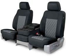 Seat Covers For 2021-2025 Ford F-150 Crew Leatherette Front Buckets