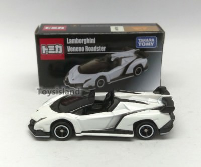 TOMICA ASIA LIMITED LAMBORGHINI VENENO ROADSTER WHITE 1/67 TOMY