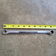Vintage Craftsman Tools V Offset Double Box Wrench 58 X 916 Made In Usa Vintage Craftsman Tools V Offset Double Box Wrench 58 X 916 Made In Usa