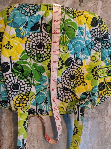 Retired Vera Bradley Lime's Up Glenna Pocketbook Style Purse EUC READ - Picture 5 of 9