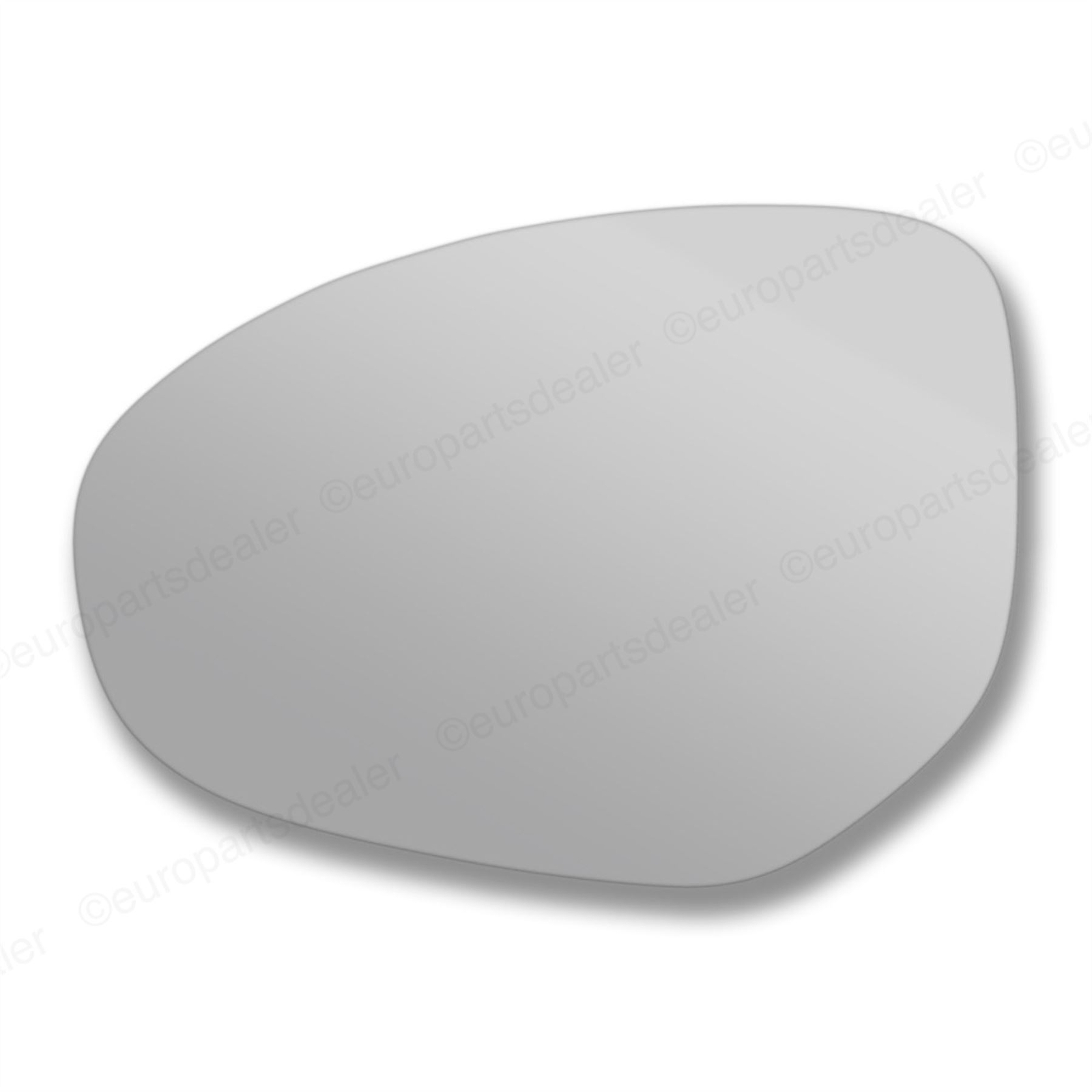 For Mazda 3 2009-2013 left hand passenger side wing door mirror glass