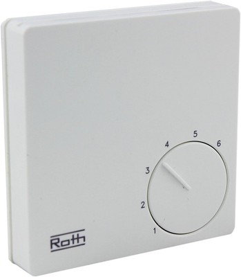 Roth Basicline H 230V Raumthermostat Raumregler RSF 20.T/1 RT-E 20/11 1135007402