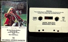 Janis Joplin's Greatest Hits Cassette Tape 1973 Columbia Piece Of My Heart