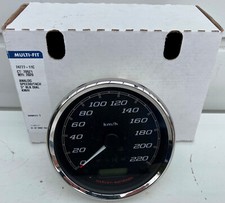 Harley Davidson 70900421C Dyna Quadrante BLK 5" Tachimetro Analogico Tachimetro KM\H 12-17