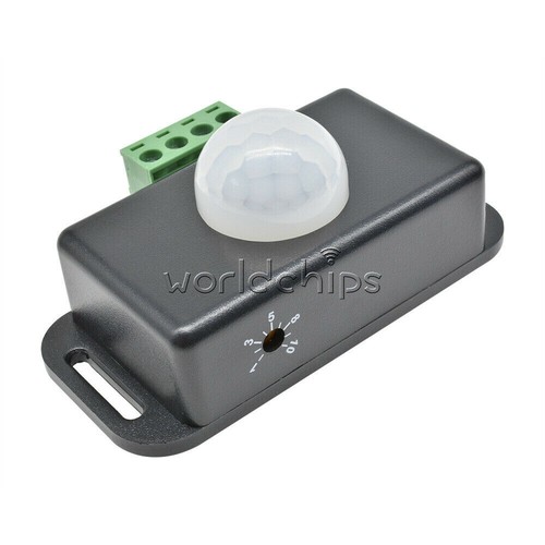 Automatic DC 12V-24V 8A Infrared PIR Motion Sensor Switch For LED light Best - Picture 4 of 7