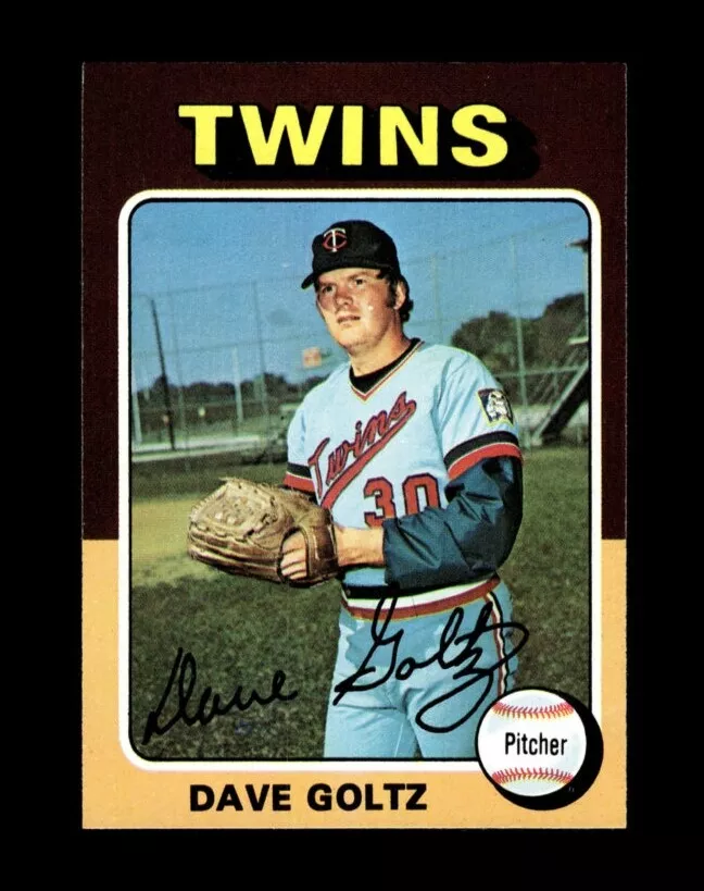 Dave Goltz trading card