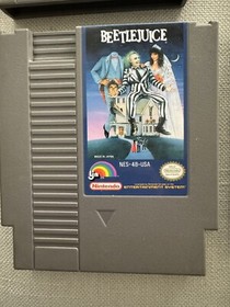 Nintendo NES Game Lot - 9 Games incl Beetlejuice, Rad Gravity - Tested Authentic