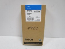 03/2020 GENUINE EPSON T6532 CYAN ULTRACHROME HDR INK STYLUS PRO 4900 NEW