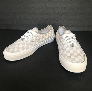 vans checkerboard light pink