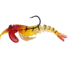  50Pcs/Lot Multi Jointed Luminous Fishing Lure Bait Shrimp Lures Soft Hook Prawn