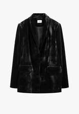 Hush Marina Velvet Blazer Size 8