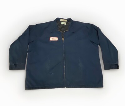 Unifirst Patch Thrashed UniWear Work Jacket 3XL Navy Quilted UniFirst “Chris” Patch ...