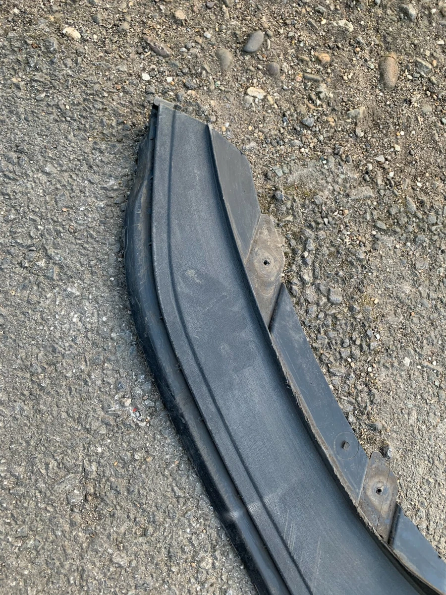 Orig. VW Polo 6R Facelift Spoiler Lip Front Spoiler Bumper Front 