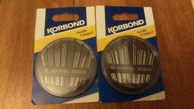 Korbond Nadeln Compact 30 verschiedene 2 Packungen