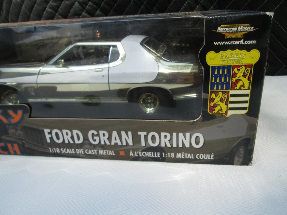 Starsky and Hutch Ford Gran Torino Ertl American Muscle 1:18 Die Cast 33399 - Image 3 of 4