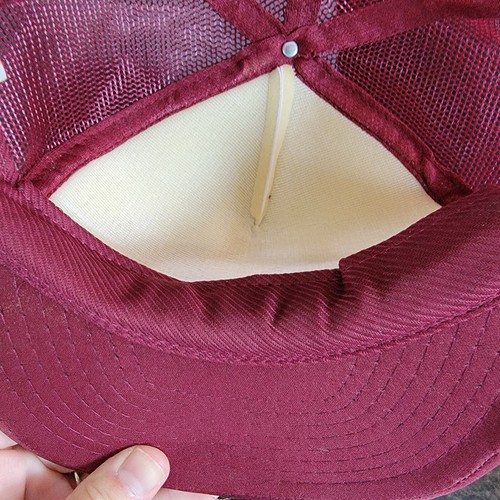 Vtg Bronco Aladdin WY pop 15 Wyoming Hat Snapback Trucker Adjustable mesh nissan - Picture 8 of 9